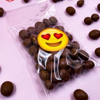 Granos de café bañados con chocolate: 75 Gr.